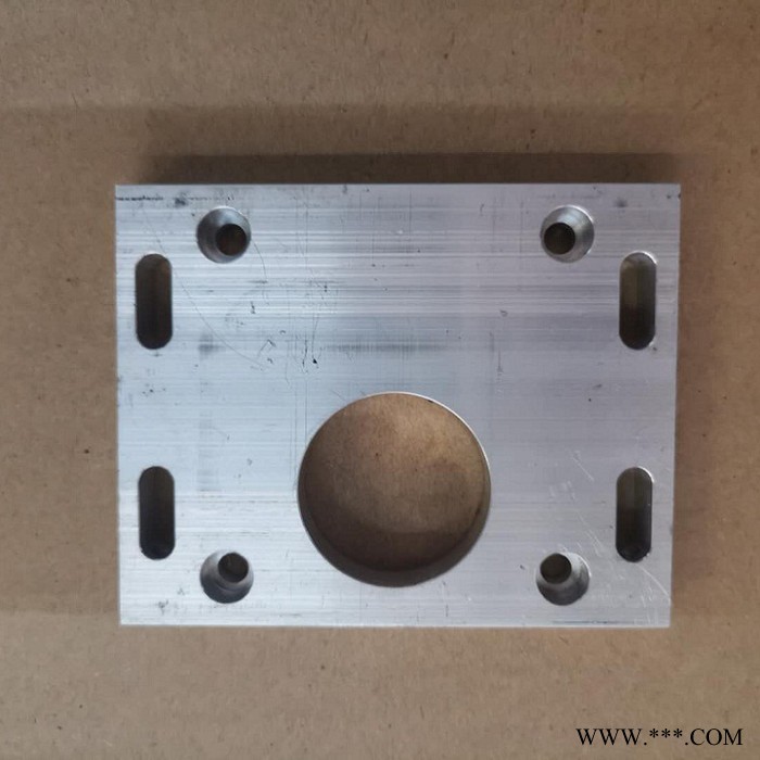 好速通供应翼闸机芯电机固定板 摆闸机芯电机固定板 电机固定铝板 闸机机芯固定铝板图6
