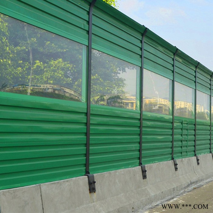 隔音屏障 铝板声屏障 小区隔音声屏障图2