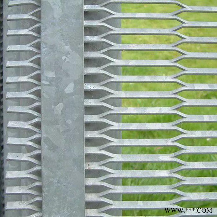 铝板装饰网 平头钢板网 勾花装饰网图4