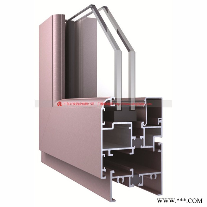 兴发铝材|铝型材**铝合金门窗型材|铝型材定制生产加工图2