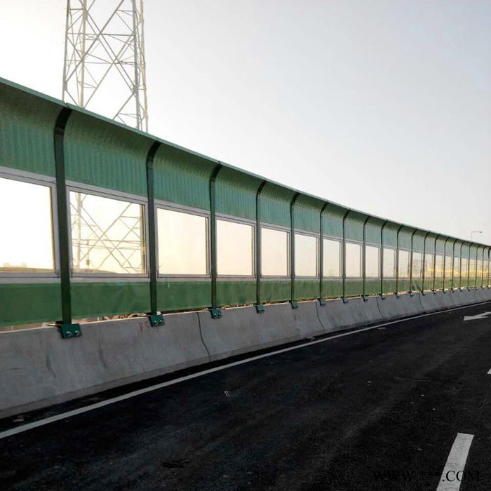 铝板隔音墙 高性能声屏障 pc板声屏障 仁美 推荐出售图2