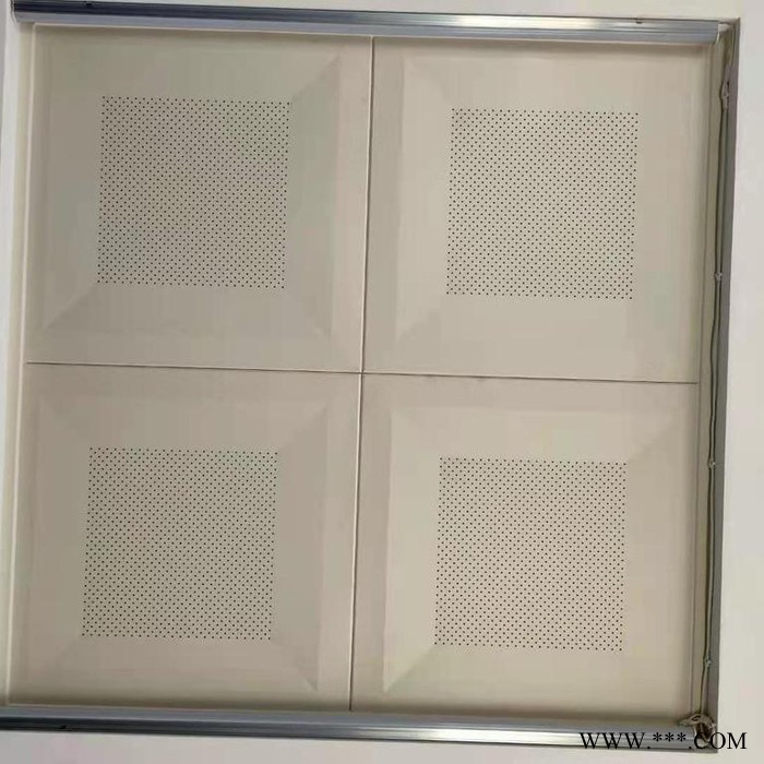 豪亚0.8铝扣板 工程吸音穿孔铝板 喷涂铝扣板图3