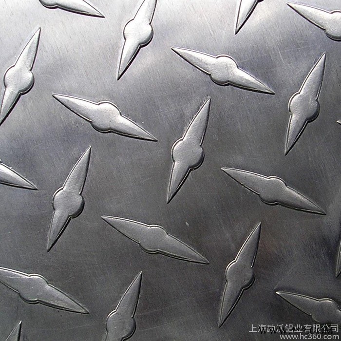 安徽安庆厂家直供5052花纹板指针型铝合金板十字形花纹板