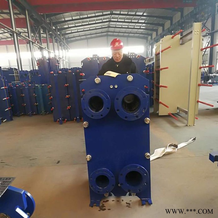 山东鼎森交换器500口径 铝板板式换热器厂家**图4