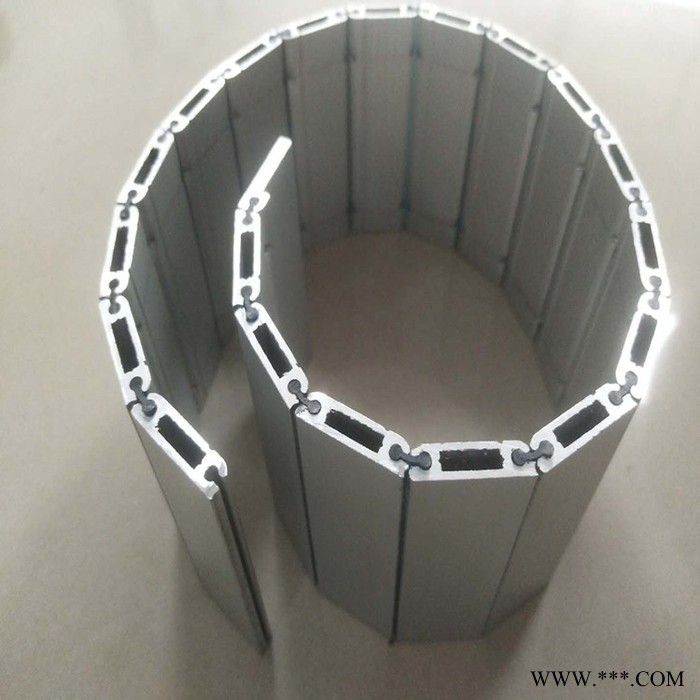 铝型材防护帘 铝合金防护帘 铝帘子 厂家直供图5