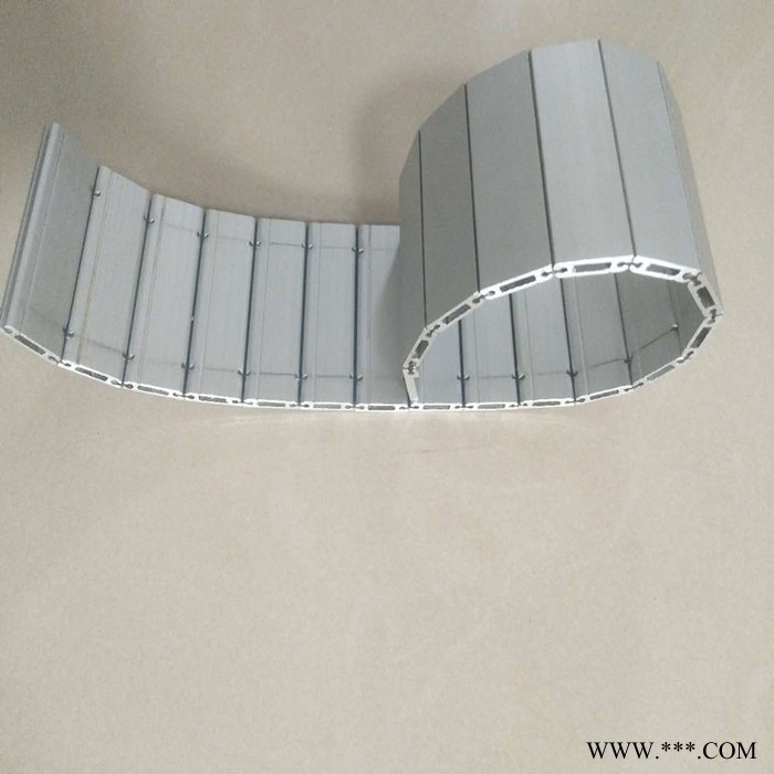 铝型材防护帘 铝合金防护帘 铝帘子 厂家直供图6