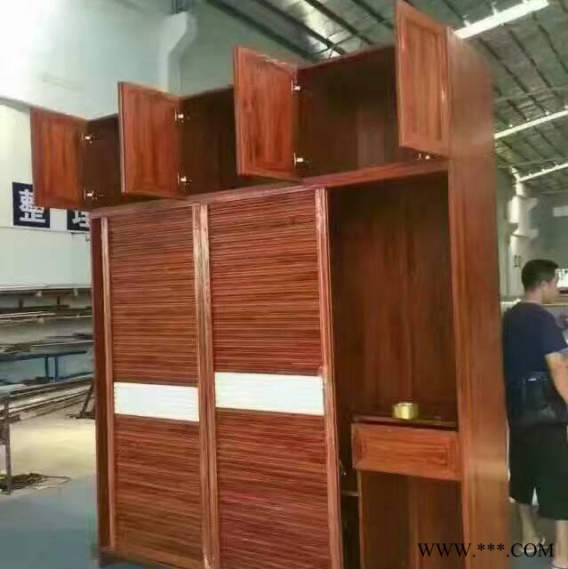 铝享家L-001 全铝家具家居铝材型材整体柜衣柜定制防木纹铝合金板材图7