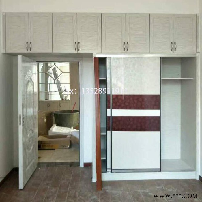 铝享家L-001 全铝家具家居铝材型材整体柜衣柜定制防木纹铝合金板材图3