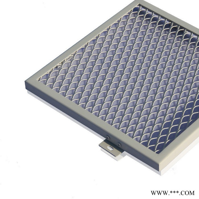 铝拉网板 拉网铝板天花 伸缩拉网铝单板幕墙 铝网板 网格铝单板图2