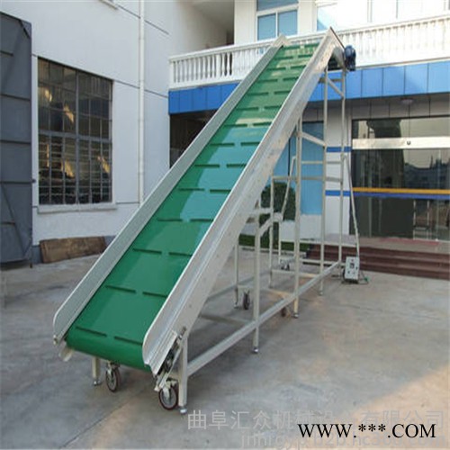 PVC带裙边皮带输送机 铝型材框架食品带输送机图5