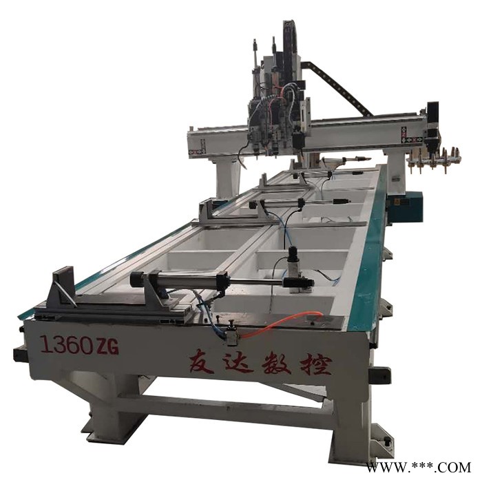 **铝型材加工中心 全自动打孔开槽攻丝一体加工中心图3