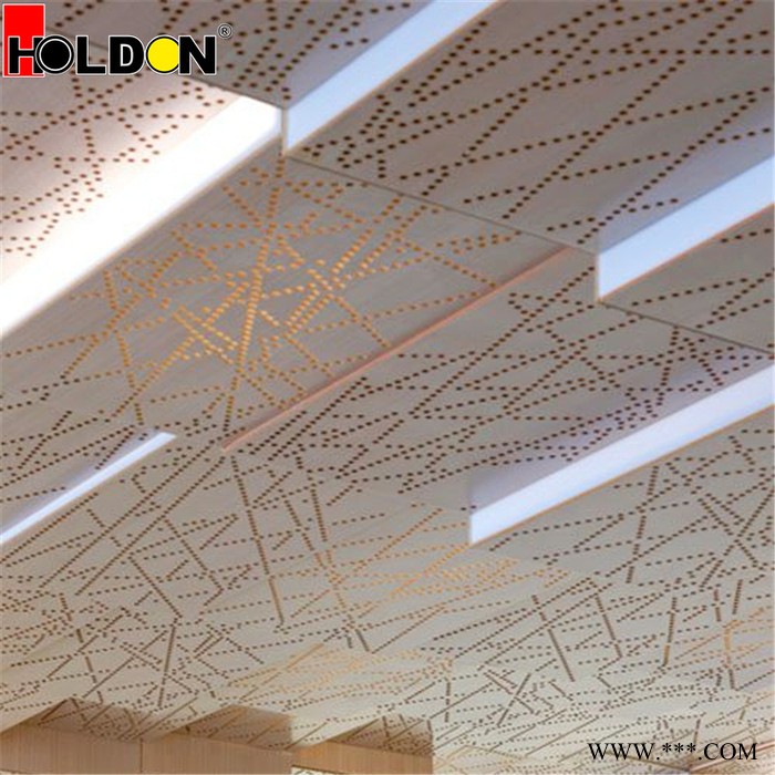 【广州豪顶】氟碳铝板幕墙装饰门头冲孔铝板外墙室内氟碳冲孔铝单板供应 20年不变色图3