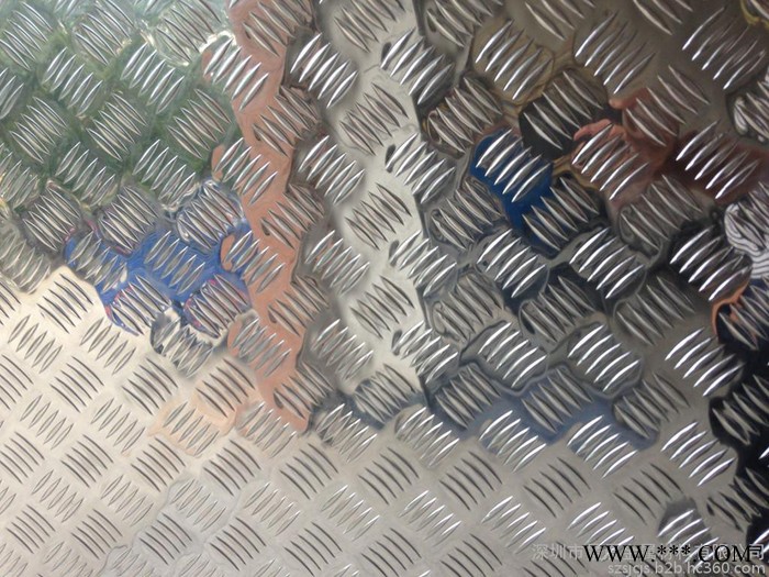 生产批发铝板 5052铝合金板 指针型 五条筋花纹铝板 耐腐防锈图8