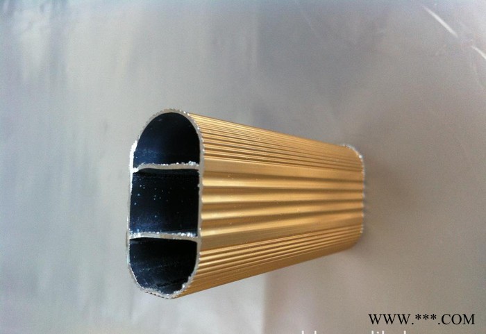 铝型材099金色衣通 挂衣铝衣管 铝型材铝挂衣配件图3