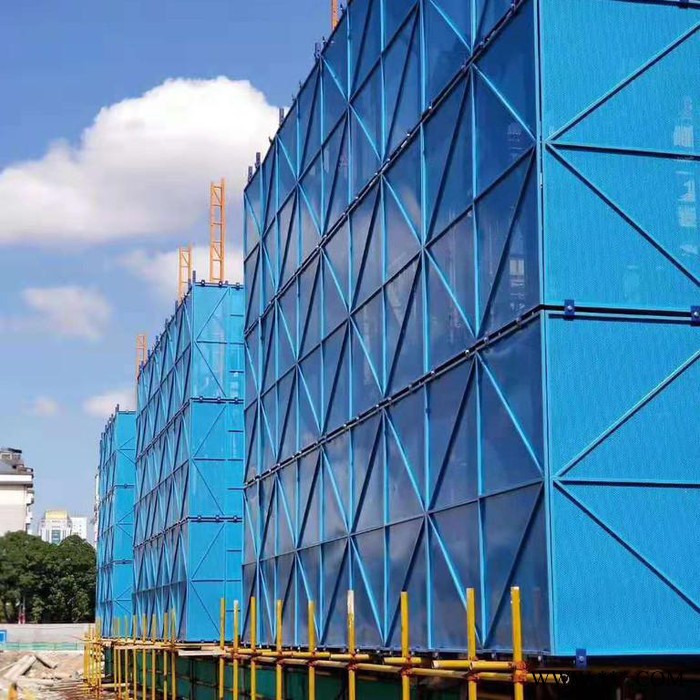 亚佰 镀锌板 铝板爬架网 全钢爬架网片图6