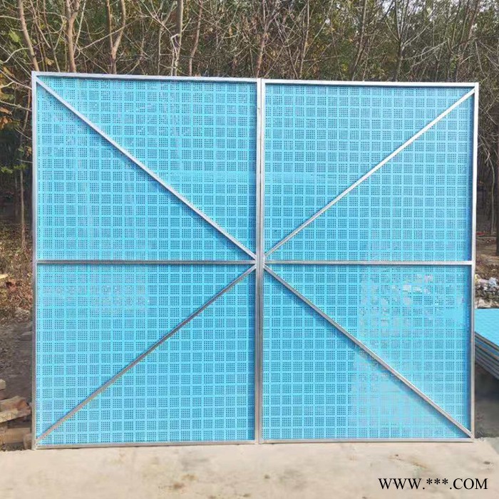 亚佰 镀锌板 铝板爬架网 全钢爬架网片图2