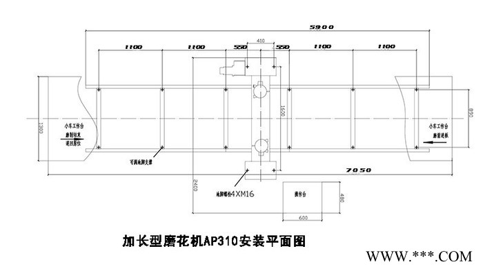 供应华明AP310铝板不锈钢板材自动磨花机