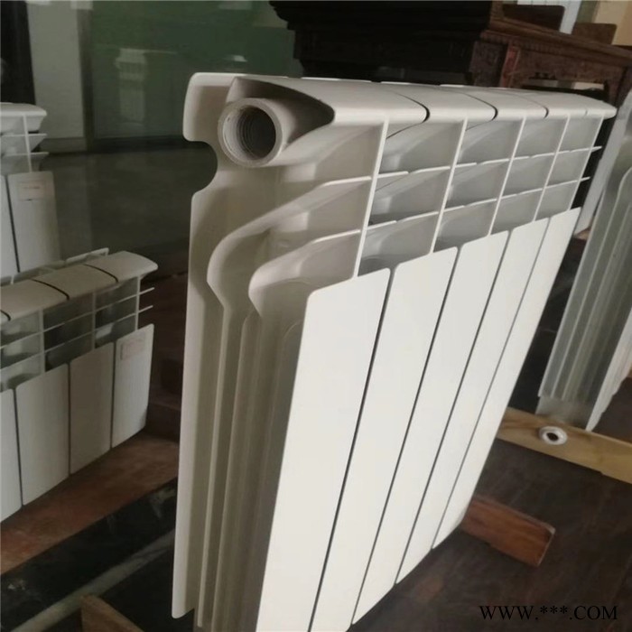 泽臣 压铸铝双金属散热器 压铸铝散热器 铝型材暖气片图2