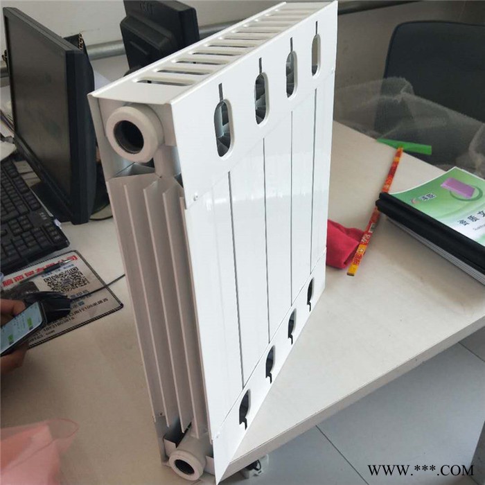 泽臣 压铸铝双金属散热器 压铸铝散热器 铝型材暖气片图5