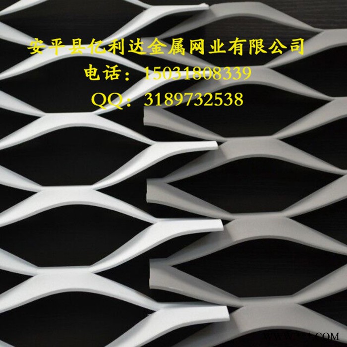 安平铁领厂家批量生产菱型孔六角型孔铝板网钢板网 可用于室内装饰吊顶建筑幕墙等网身轻便美观大方图4