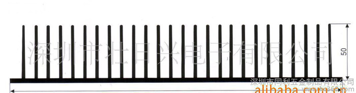 **推荐 工业铝型材散热器 佛山新款铝型材散热器深圳铝型材散热器图5