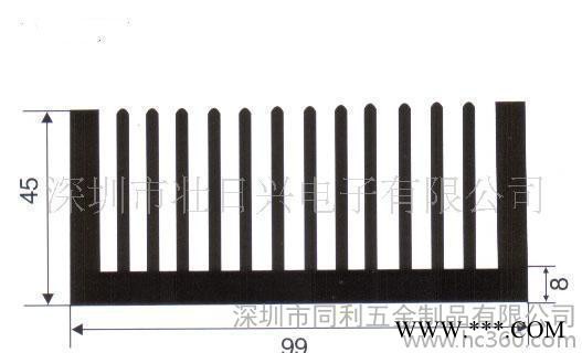 **推荐 工业铝型材散热器 佛山新款铝型材散热器深圳铝型材散热器图4