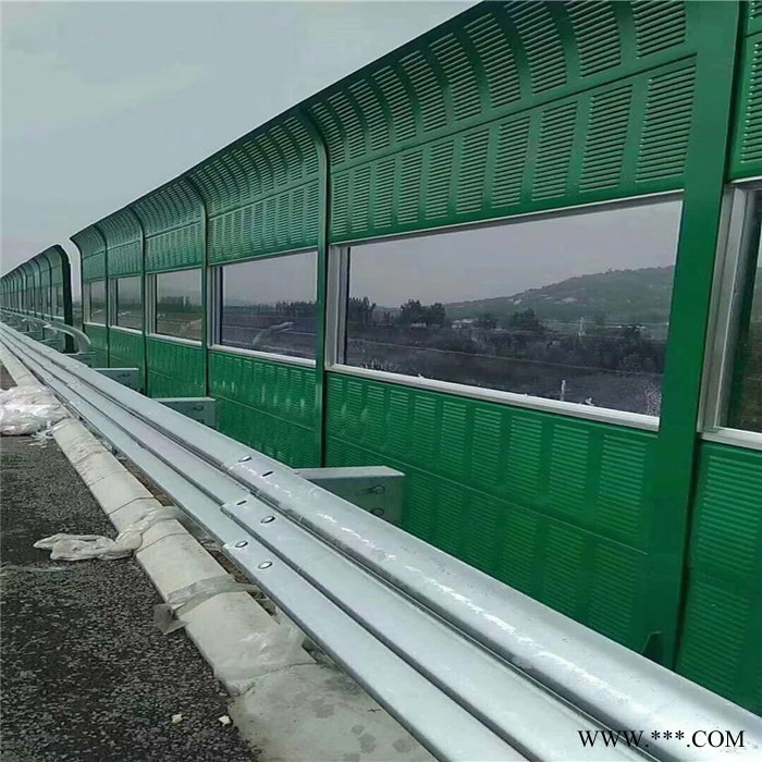 长沙工厂机械降噪板 铝板声屏障价格 金属圆孔隔音批发 城市透明板降噪屏规格图2