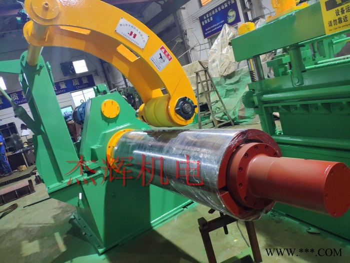 杰辉1650铝板双刀座纵剪金属分条机图2