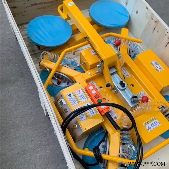 800公斤玻璃幕墙安装吸盘 应用石材铝板真空吸盘吊具机械手