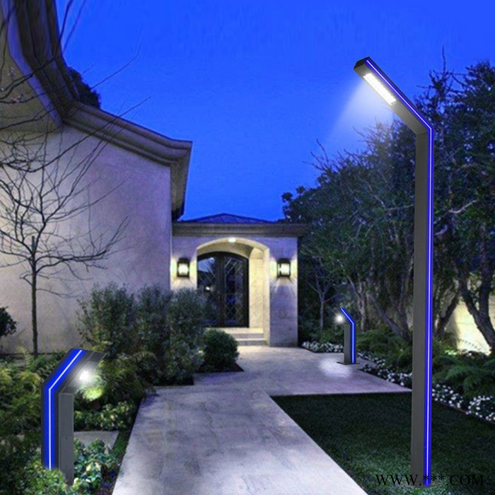 可定制led铝型材庭院灯防水景观灯3米小区路灯花园别墅铝型材路灯图2