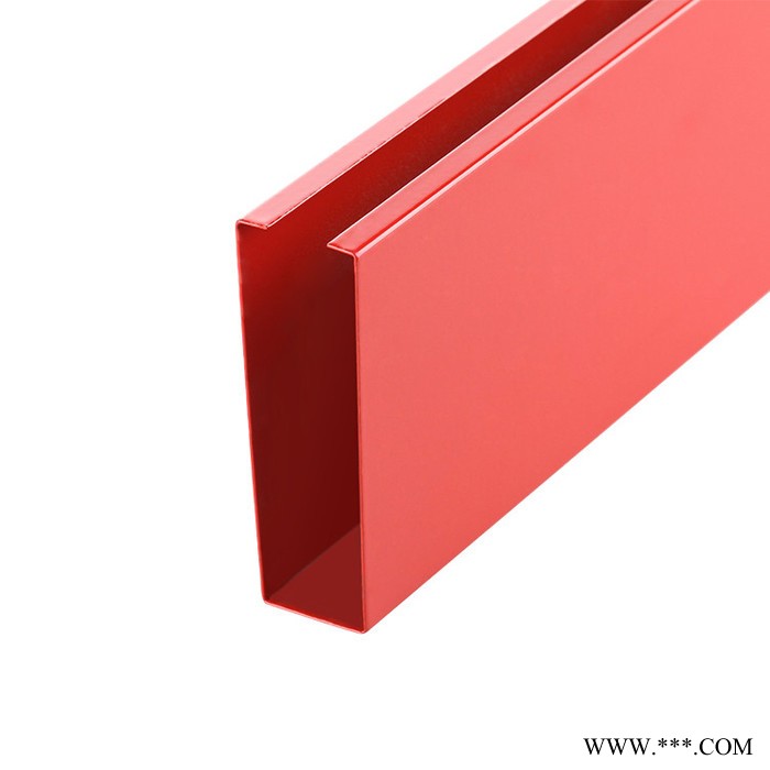 定制实用木纹铝方通天花 酒店会所造型铝板吊顶弧形方通 铝方通吊顶材料图2