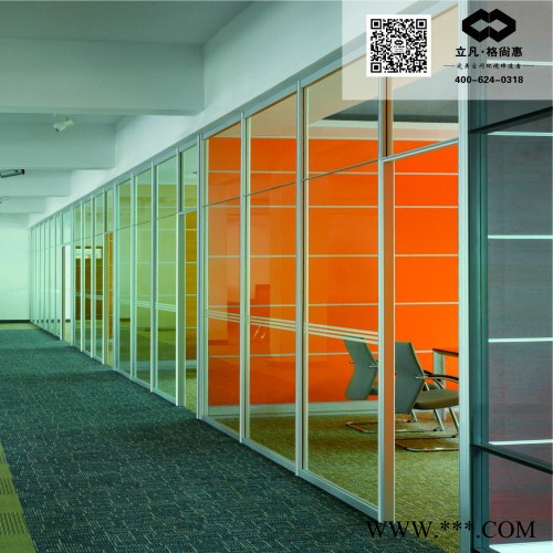 格尚惠 渭南玻璃隔断隔断墙铝型材-铝合金百叶门图2
