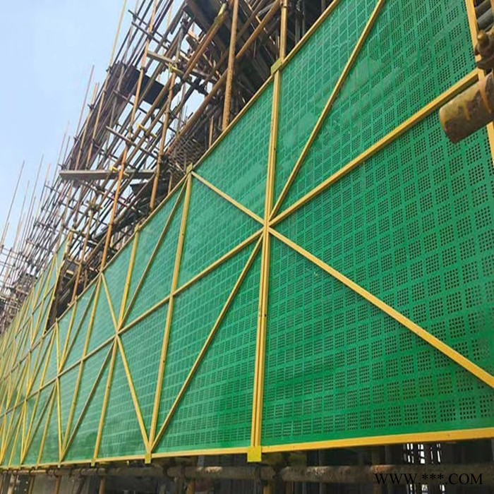 亚佰 铝板冲孔爬架网 建筑爬架网片图2