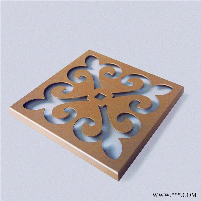 厂家加工定制铝合金板镂空雕花铝单板吊顶 户外门头广告招牌镂空雕花铝板幕墙 2mm厚外墙人像山水画图冲孔雕花镂空铝单板天花图8