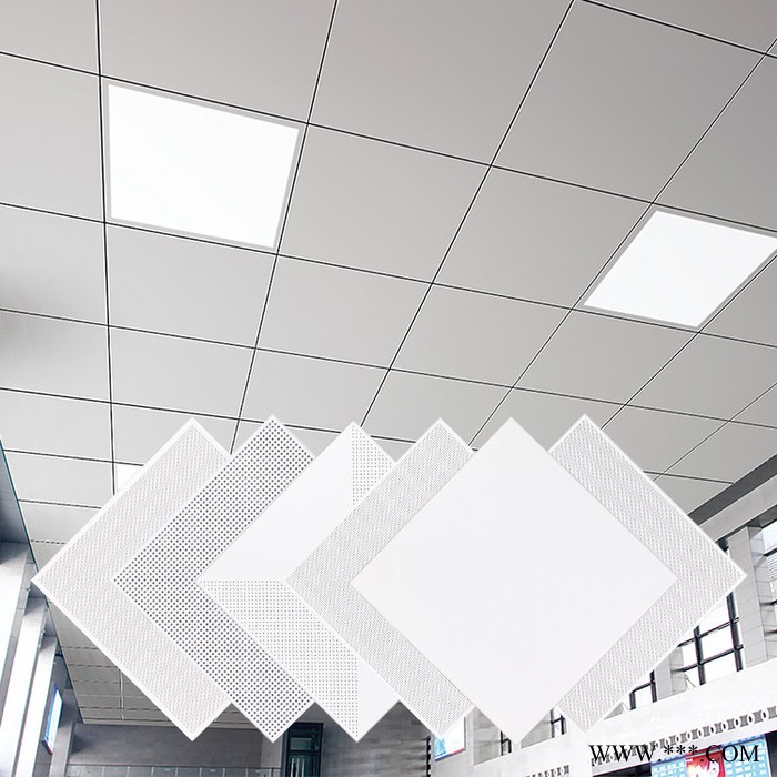 厂家集成吊顶铝扣板600机场工程专用耐腐蚀天花铝板吊顶材料图5