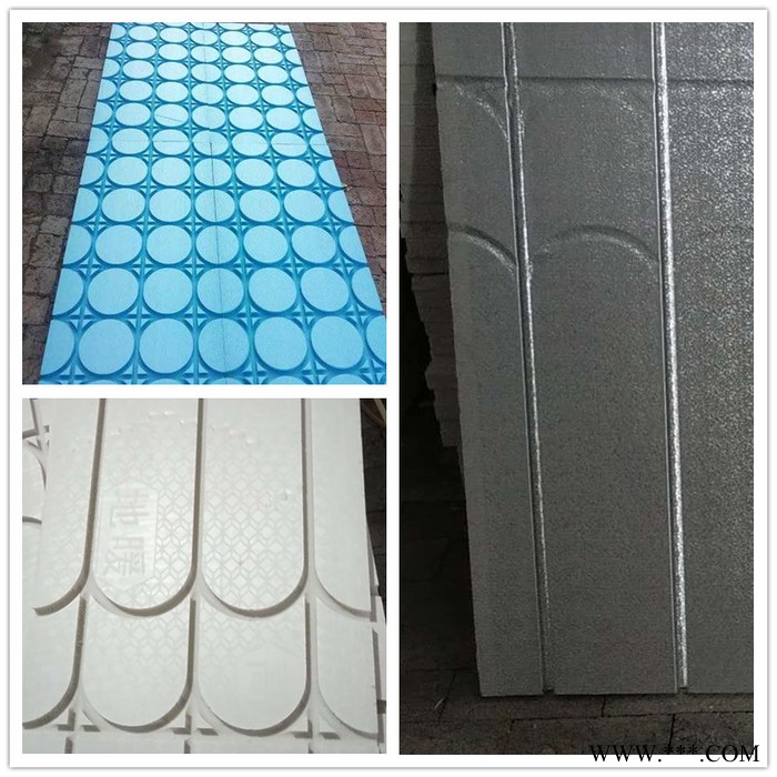 地暖模块挤塑微孔状保温板 木地板地暖模块 铝板干式地暖材料模块图4