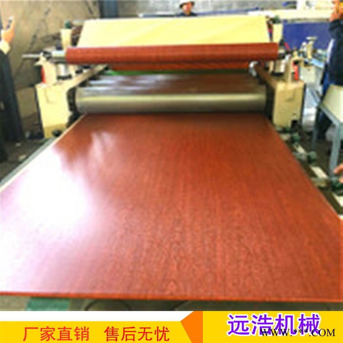 铝蜂窝板冷转印贴面机 数控调试铝板贴纸机 全自动PVC平贴机图2