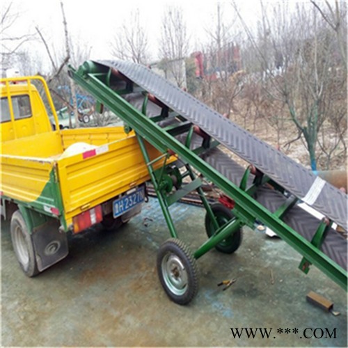 散料大型皮带输送机 六九重工铝型材质水平输送机图6