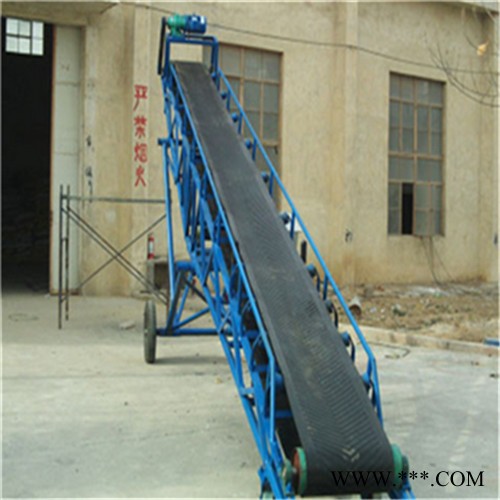 散料大型皮带输送机 六九重工铝型材质水平输送机图7