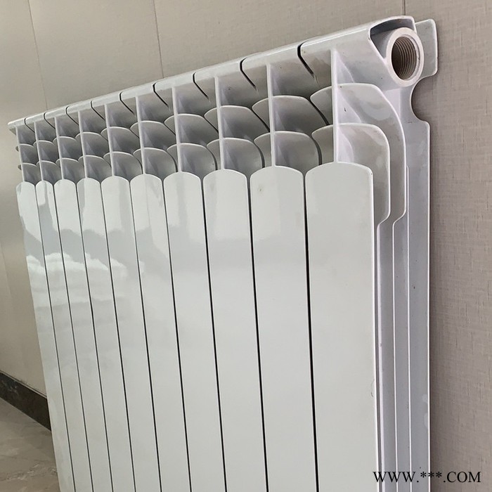 西能 家用压铸铝暖气片 双金属铝型材暖气片 压铸铝家装散热器图2