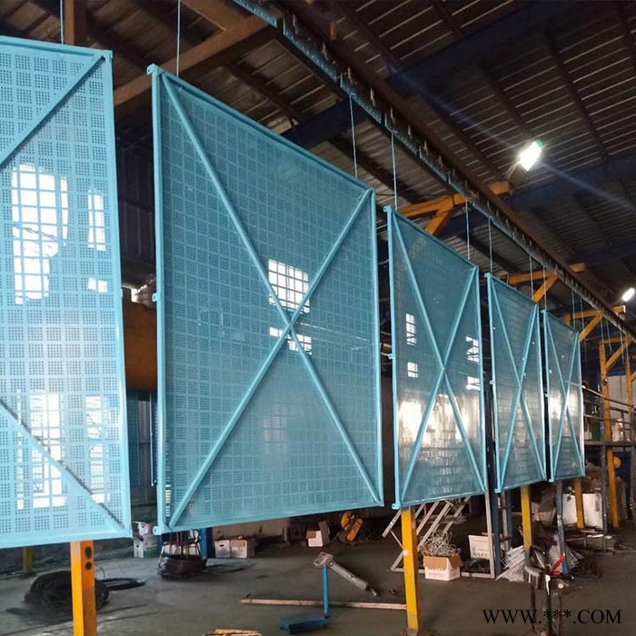 【润光丝网】喷塑爬架网 铝板冲孔网 建筑外围防护爬架网图7