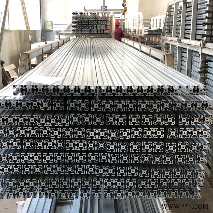 挤压型材 工业铝型材成品 铝合金氧化加工铝管 流水线各种异形型材图3