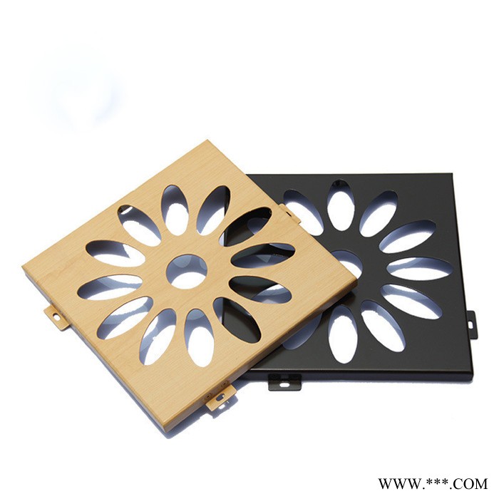 2.0mm造型冲孔铝单板白色烤漆镂空雕花板外墙装饰金属铝板幕墙图2