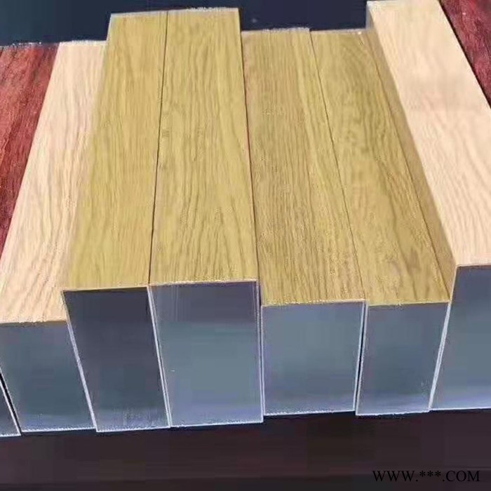 木纹装饰铝方通 铝天花吊顶铝型材 四方管型材铝方通图4