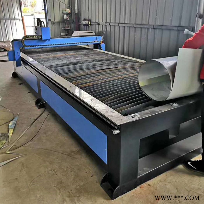 山东弘中数控台式等离子切割机现货供应 防腐保温铝板专用数控全自动铝板切割机图5