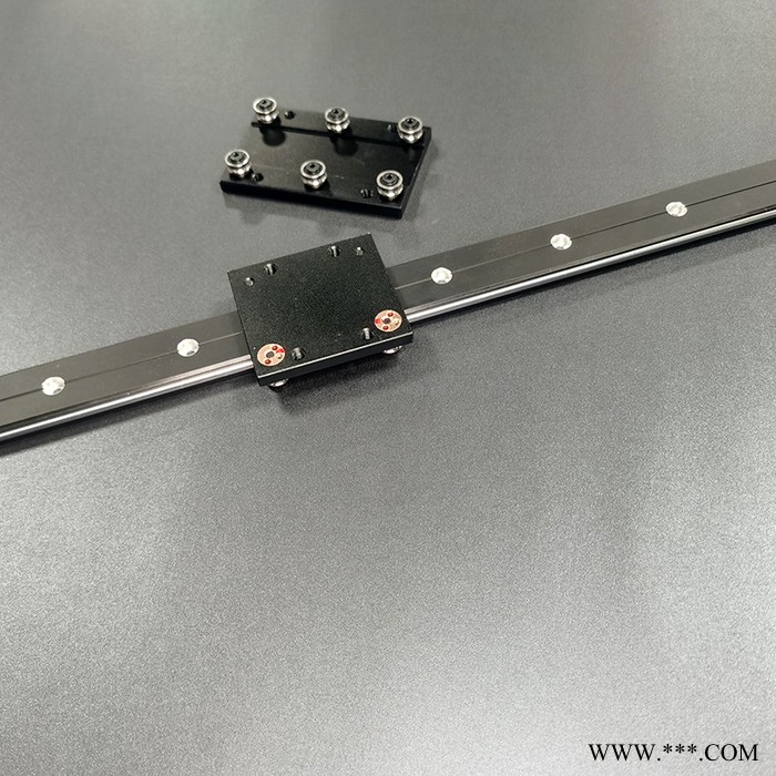 直线导轨 外置双轴心 WGR 50-100木工机械光轴铝型材滑轨滚轮滑块图5