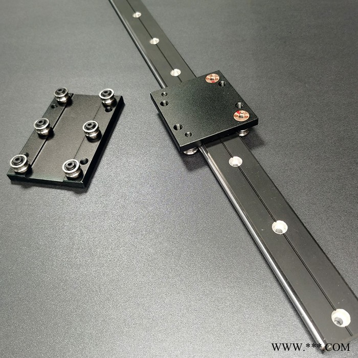直线导轨 外置双轴心 WGR 50-100木工机械光轴铝型材滑轨滚轮滑块图3