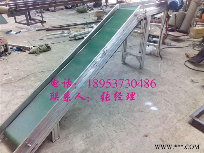平板式铝型材运输机  防静电铝合金输送机图6