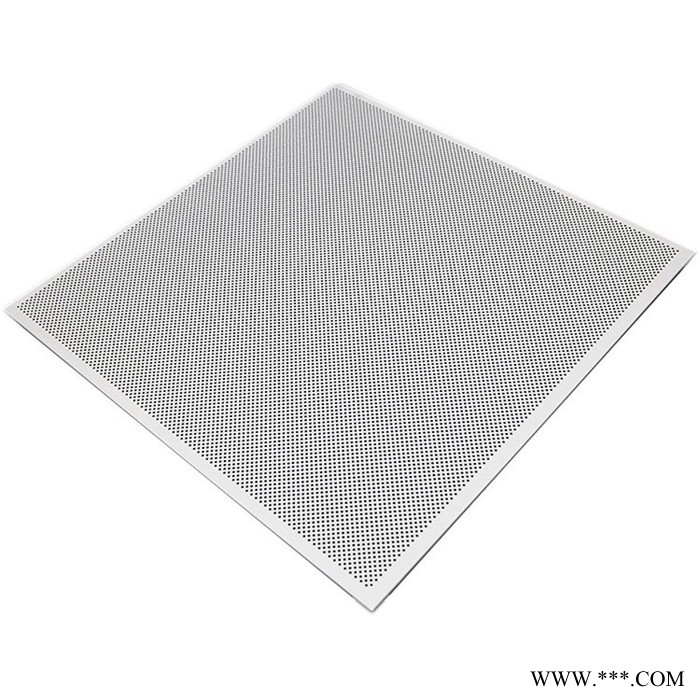 广东全孔铝扣板 吸音天花板 冲孔无纺布吸音铝板 工程微孔铝扣板天花图6