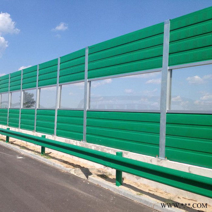 百瑞 量大从优 高速公路金属百叶孔声屏障 景观台隔音屏障 墙铝板吸音图2